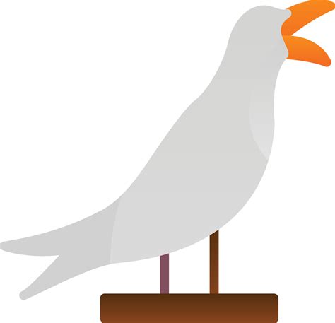 Arctic Tern Vector Icon Design 27382809 Vector Art At Vecteezy