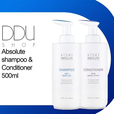 Atomy Absolute Shampoo Absolute Conditioner 500ml Shopee Malaysia