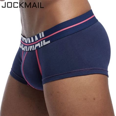 Aliexpress Buy Jockmail Sexy Mens Underwear Boxers Cotton