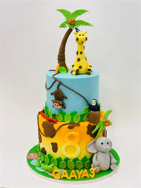 Jungle Cake Flair Cake Boutique