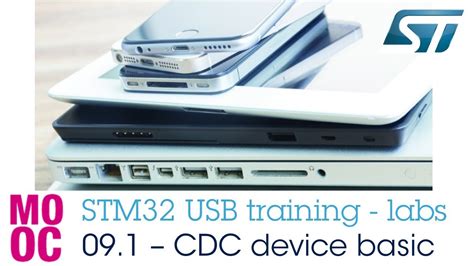 Stm Usb Training Usb Cdc Device Basic Labs Youtube