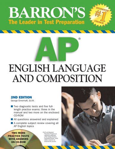 Barrons Ap English Language And Composition With Cd Rom