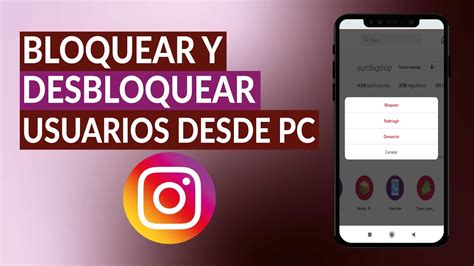 Cómo Bloquear y Desbloquear Usuarios de Instagram Desde el PC YouTube