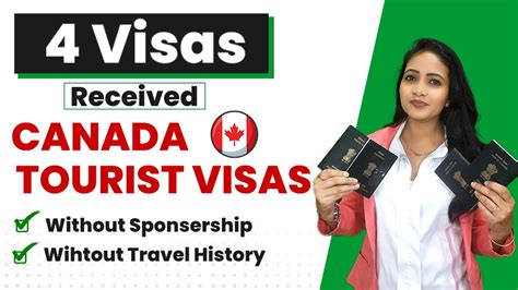 Received 4 Canada Tourist Visa Canada Tourist Visa Updates 2022