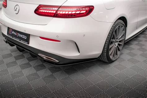 Splitters Traseros Mercedes Benz E Class W Coupe C Cabriolet