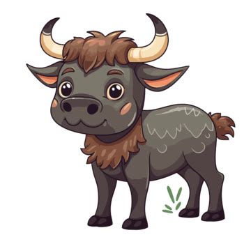 Cartoon Carabao Vector PNG, Vector, PSD, and Clipart With Transparent ...