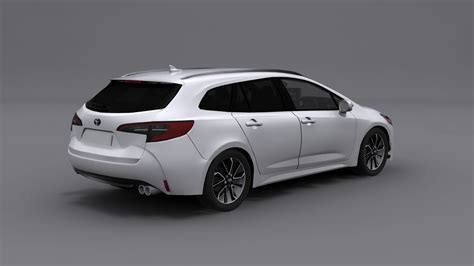 2022 Toyota Corrola Touring 3D Model CGTrader