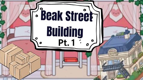 Toca Boca Room Ideas Beak Street Building Tocalifeworld YouTube