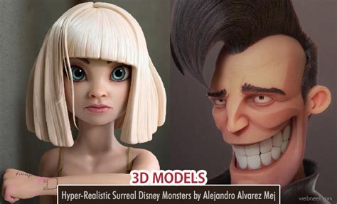 Daily Inspiration: Hyper-Realistic and Funny 3D Model Designs by ...