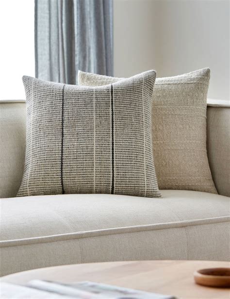 Cowan Minimalist Stripe Pillow