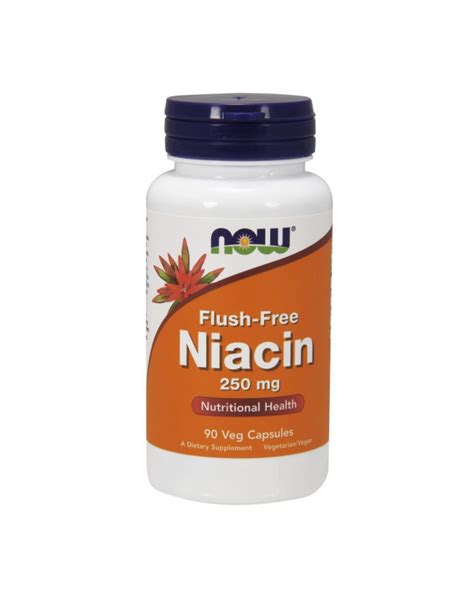 NIACIN FLUSH FREE 250MG 90 CÁPSULAS NOW FOODS nVida a loja de