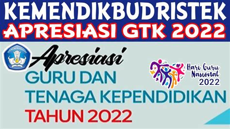 Kemendikbudristek Apresiasi Guru Dan Tenaga Kependidikan Tahun