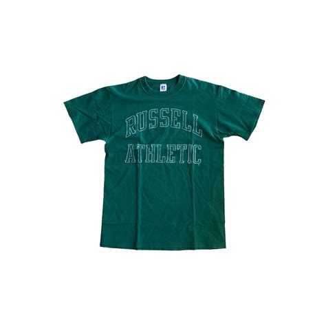 90s Russell Athletic Crew Neck Tee Made In Usa Amerique