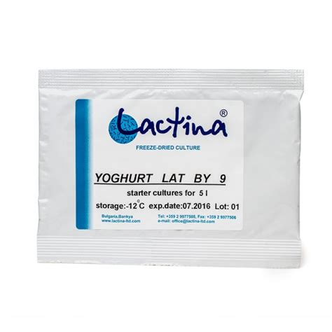 Traditional Bulgarian Yogurt Starter Culture (5L Sachet) - Lactina ...