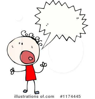 Yelling Clipart #1174660 - Illustration by lineartestpilot