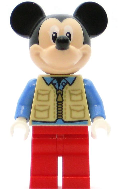 LEGO Disney Minifigure Mickey Mouse - Tan Safari Vest