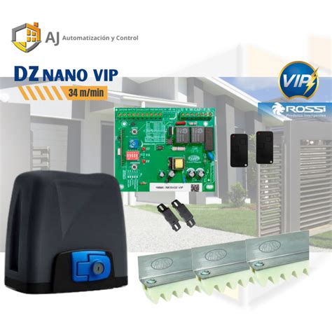 Kit De Motor Dz Nano Vip Turbo Rossi M Min Aj Automatizaci N Y Control