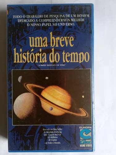 Vhs Uma Breve História Do Tempo Stephen Hawking Isobel Haw à venda em