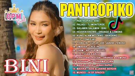 Pantropiko Bini Best Opm Tagalog Love Songs With Lyrics Nonstop