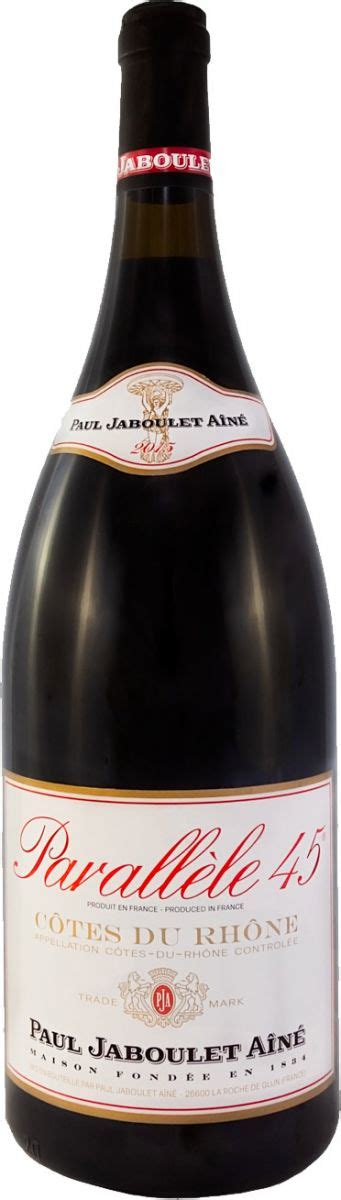 Paul Jaboulet Aine Parallel 45 Cote Du Rhone Magnum Jus De Vine