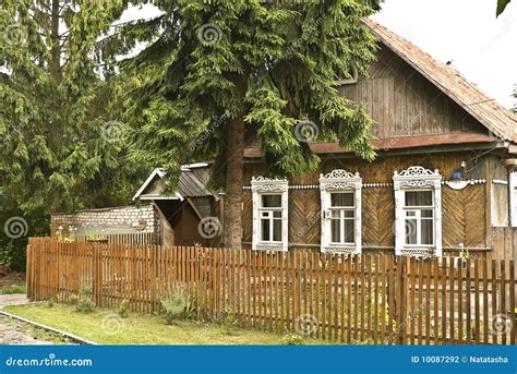 Old Wooden House Stock Photo Image Of Habitation City 10087292