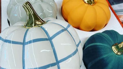 Aldi Shoppers Are Freaking Out Over These Ceramic Pumpkins