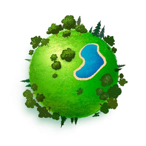 Premium Vector Vector Cartoon Earth Globe