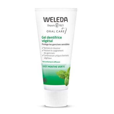 Gel Dentifrice Végétal WELEDA chez Kalista