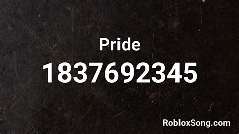 Pride Roblox Id Roblox Music Codes