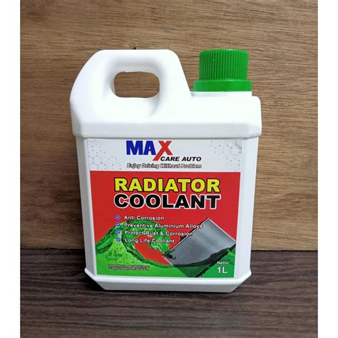 Jual AIR RADIATOR MAX AUTO GENUINE ILT HIJAU COOLANT 1LT HIJAU