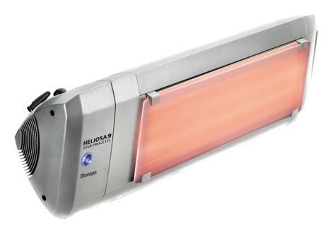 Infrared Radiant Heater Heliosa Hi Design 9 3 2 2kW Silver Amber