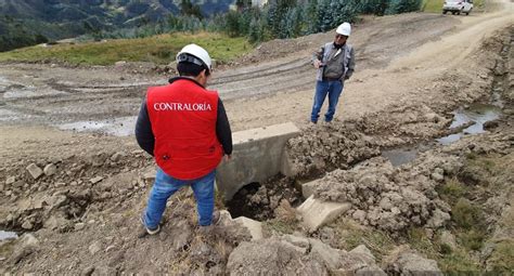 Contraloría Detecta Deficiencias En Obra Vial Ejecutada Por Gobierno Regional De La Libertad