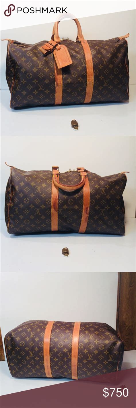 Louis Vuitton Travel Tote With Zippers Carrying Paul Smith