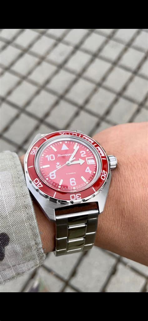 Vostok Komandirskie Red Atelier Yuwa Ciao Jp