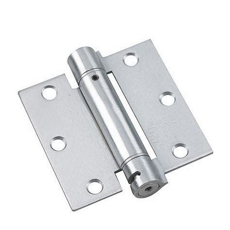 Richelieu Hardware Full Mortise Inset Brushed Nickel Self Closing Hinge