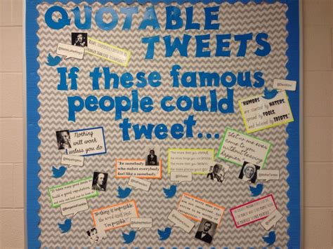 Teen Bulletin Board Tweetable Quotes If These Famous People Could