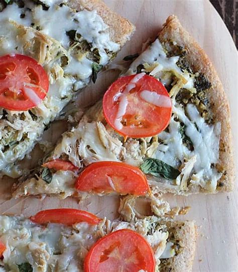 Chicken Pesto Pizza