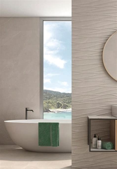 ELBERT RILIEVO MARFIL 30x90 GEOTILES CERAMICA