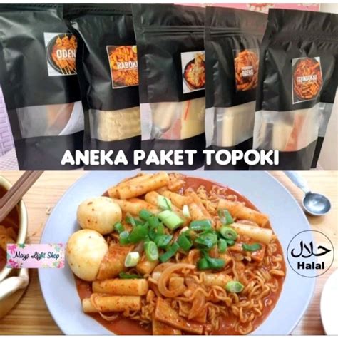 Topoki Package Topokki Tteokboki Odeng Mozzarella Gochujang Toppoki