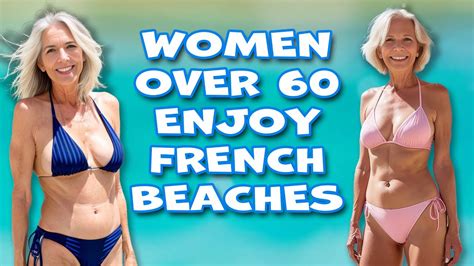 Natural Older Women Over Wearing Their Best Bikini S On A French