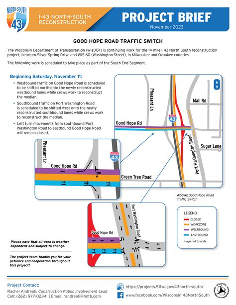 Bender Road to Brown Deer Road – I-43 NORTH-SOUTH (Glendale to Grafton)