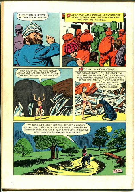 Mowgli Jungle Book-Four Color Comics #582-1954-Dell-Rudyard Kipling-VG ...