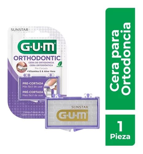 Cera Para Ortodoncia Pre Cortada Gum Sabor Menta