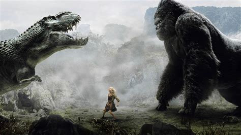 King Kong vs Dinosaur HD Wallpaper - WallpaperFX