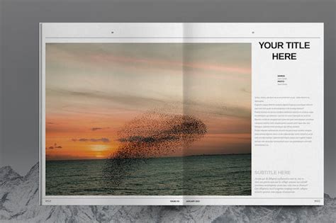 Lifestyle Magazine Template - Design Template Place