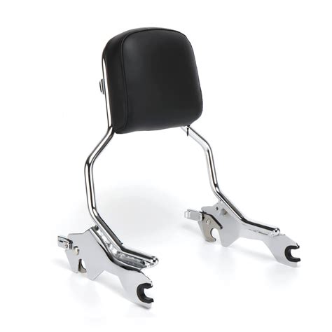 Mokitdora Detachable Softail Backrest Sissy Bar Upright With Pad For