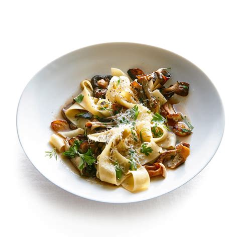 Roasted Wild Mushroom Pappardelle