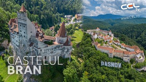 Castelul Bran Si Cetatea Rasnov 2023 Drona CEL Ro Bran Rasnov YouTube