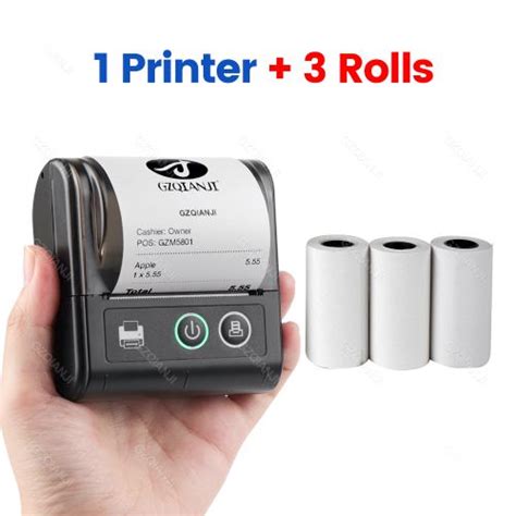 Generic 58 Mini Portable Printer Thermal Mini Printer For Mobile Phone ...