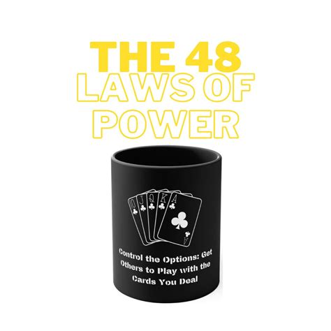 The 48 Laws Of Power Accent Coffee Mug 11oz Ts Under 20 Motivational Motivational Mugs